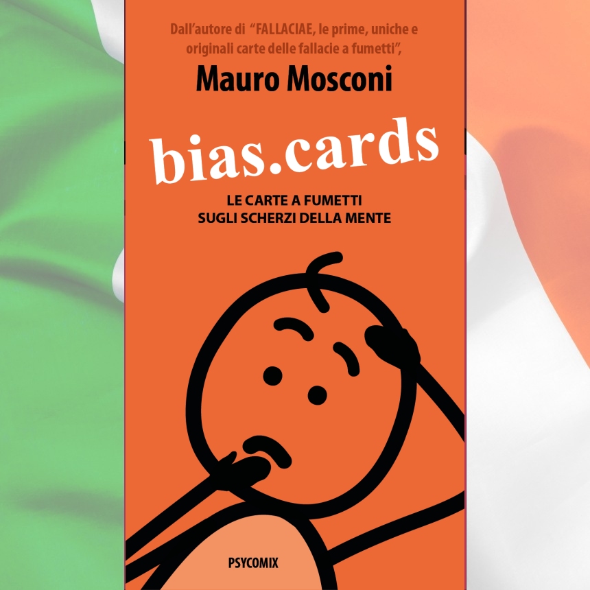 BIAS.CARDS: le carte a fumetti sugli scherzi della mente - in italiano